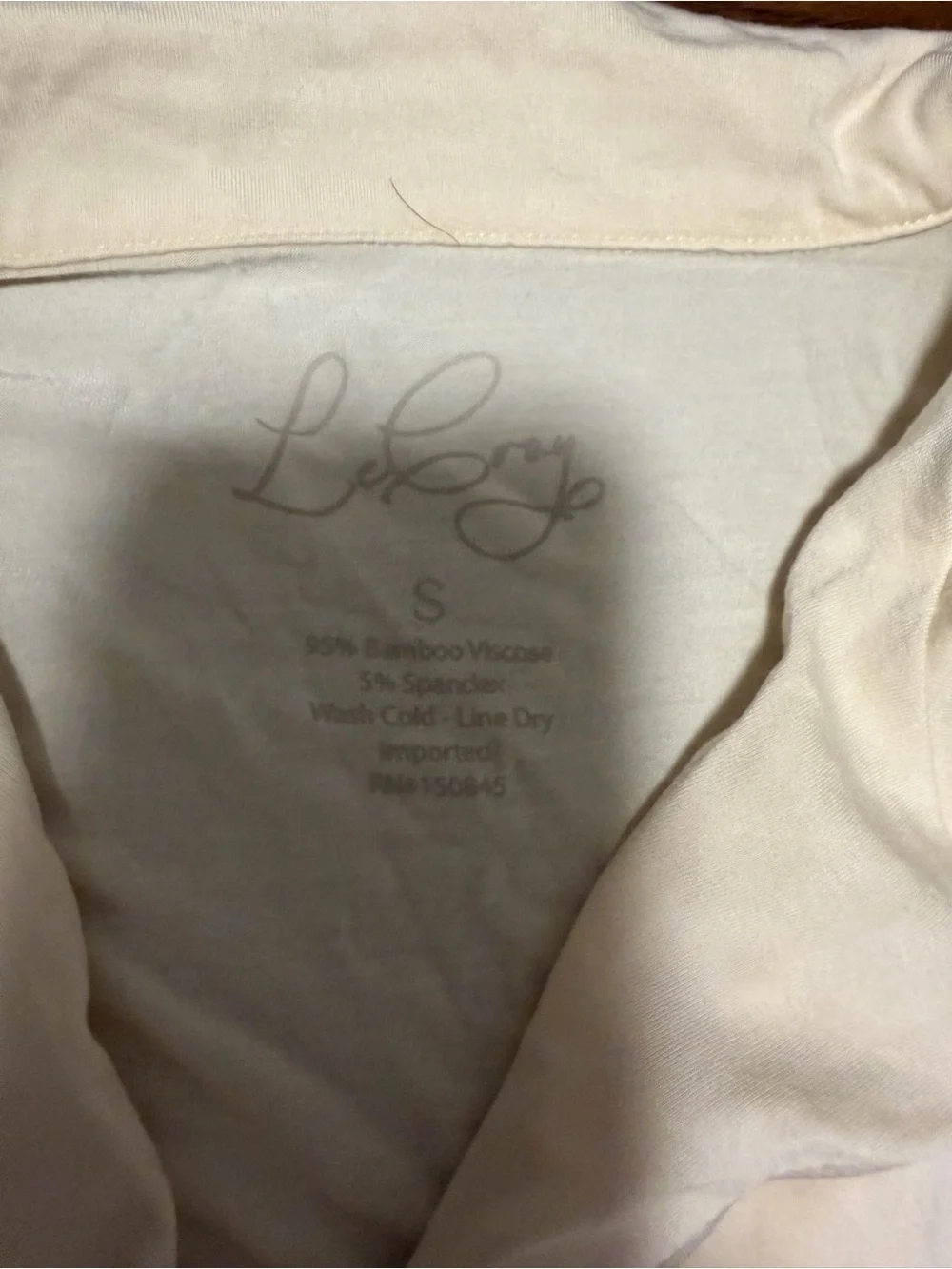 LeCroy Champagne Nights Pajama Short Set Size Small - Picture 3 of 3